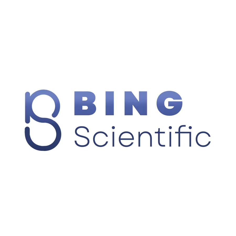 Bing Scientific horizontal logo by AIA