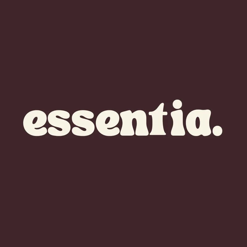 Essentia wordmark designed by AIA