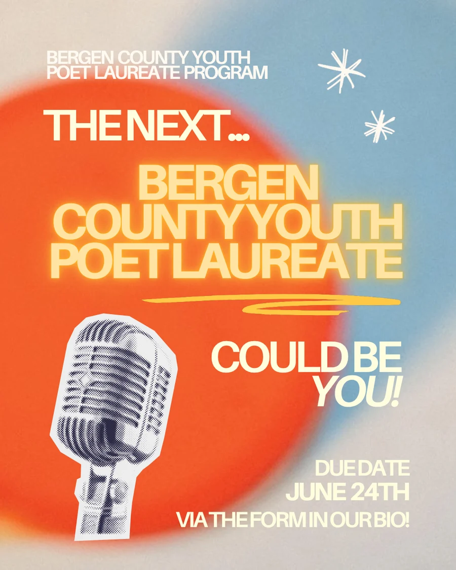 'The next Bergen County Youth Poet Laureate could be you!' promo