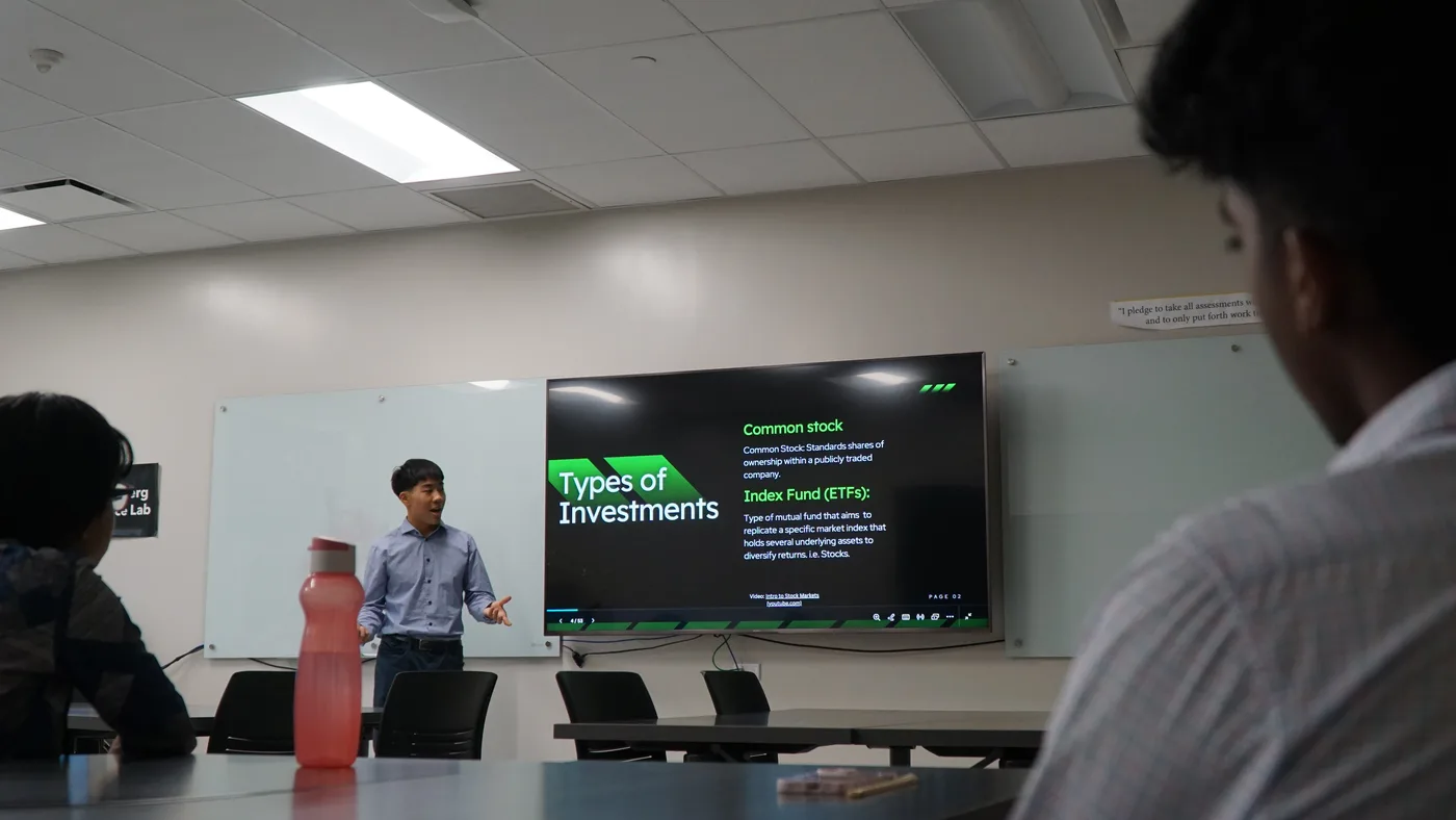 Investing 101, Youth Innovation Workshop